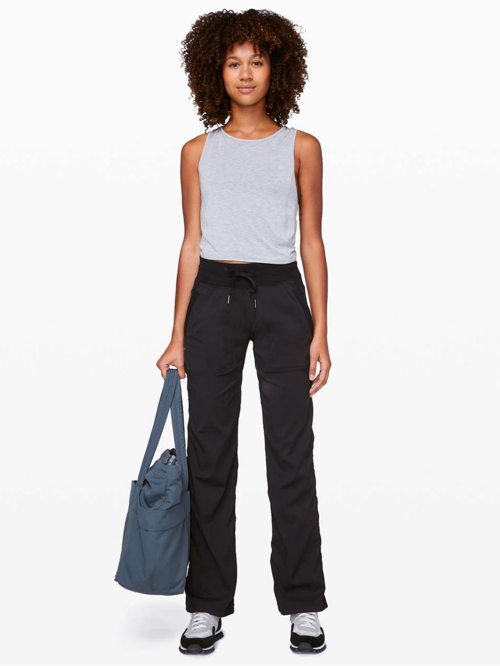 Lululemon Dance Studio Mid-Rise Pants Black Size 4 Regular